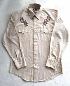 ビンテージ Chute #1 ウエスタンシャツ 刺繍入り 検 カウボーイ