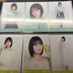 乃木坂46 生写真 遠藤さくら 広島Tシャツ 広島ver.コーデ 6種コンプ