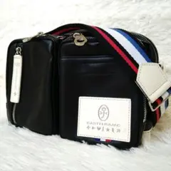 【極美品】カステルバジャック ショルダーバッグ クロスボディ ローレン ブラック