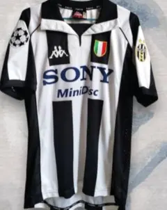 新品】90s Kappa ガラリベロ ユベントス サッカーシャツ Lサイズ