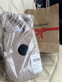 スタバ ボトルショルダーバッグ ベージュ ホリデー 2025 クリスマス