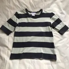 agnis b. ボーダー 半袖Tシャツ サイズ2