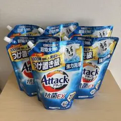 アタック Attack 抗菌EX 洗濯洗剤 900g 6個セットのサムネイル