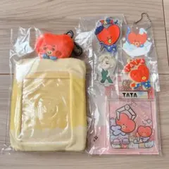 新品！BT21 BTS＊フォトホルダー キーホルダー アクスタ等 TATA 6点