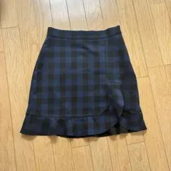 【お値下げ】ZARA ザラ　フリル ミニスカート
