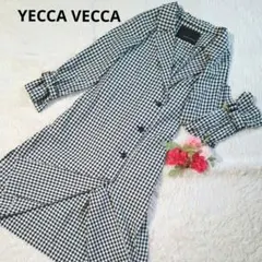 ✨️イェッカヴェッカ✨️チェック柄 スプリングコート トレンチコート Fサイズ
