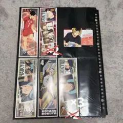 ハイキュー　百均ロングステッカー＆カード　音駒+梟谷　まとめ売り(追加予定)