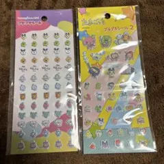 Tamagotchi キャラクターシール 2枚セット