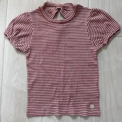 futafuta フタフタ ボーダーバックリボンシャツのサムネイル