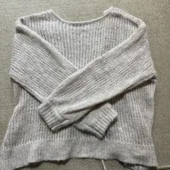 LOWRYS FARM ニット　アイボリー