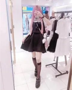 HONEY MEW アンサンブルワンピース グレー - メルカリ