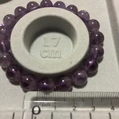 未使用品　天然石ブレスレットNo.19 アメトリンラビットヘア