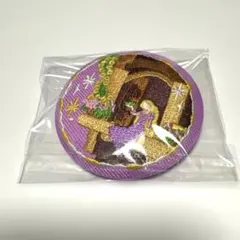 ディズニー 刺繍缶バッジ2 ラプンツェル