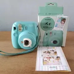 富士フィルム　チェキ　mini8＋　ミントグリーン