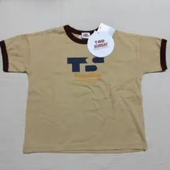 しまむら TOO SUNDAY 半袖リンガーTシャツ 100cm
