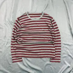 00s OLD UNIQLO archive striped l/s tee