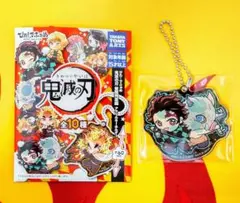 ぴた！でふぉめ　鬼滅の刃　無限列車編　アクリルキーホルダー　炭治郎＆伊之助
