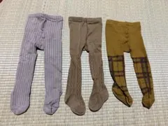 ベビータイツ3点セット　70〜80