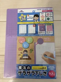 新品　レイメイ藤井　魔法のザラザラ下じき A4 0.3mm ドットタイプのサムネイル