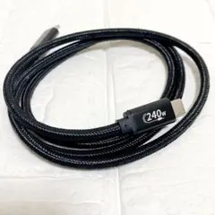 PD3.1 240W USB Cケーブル 1m PD 240W高速充電 ブラック