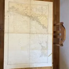 海図　1枚　使用感ありのサムネイル