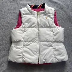 ラルフ・ローレン リバーシブルダウンベスト 90cm