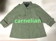 carnelianカーネリアン　トレンチ　カーキM薄型のサムネイル