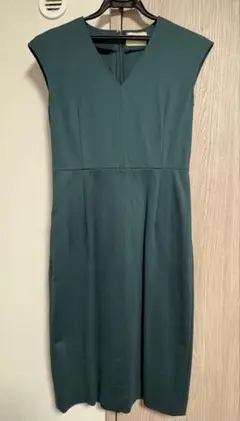 unitedarrows ダークグリーンワンピース