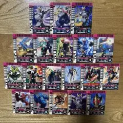 ガンバライド　19枚セット　仮面ライダー　ダブル　オーズ　クウガ　ブレイド　星4