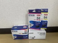 エプソンインクカートリッジ IC4CL84 4色+イエロー マゼンタ おまけ付 
