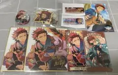 あんスタ　鬼龍紅郎　ビジュアル色紙　バナコレ　アルカナカード