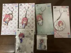 五等分の花嫁 アクリルストラップ 5点セット