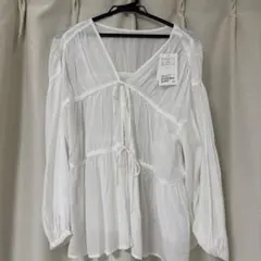【新品未使用】green label relaxing 2wayブラウスのサムネイル