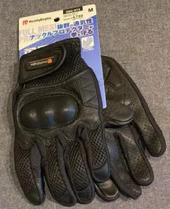 【新品】ヘンリービギンズ Mサイズ フルメッシュプロテクターグローブ ブラックのサムネイル