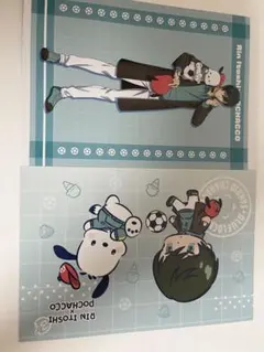 非売品☆ ブルーロック 糸師凛 サンリオ ポストカード