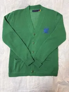 Polo Ralph Lauren グリーン カーディガン Sサイズ