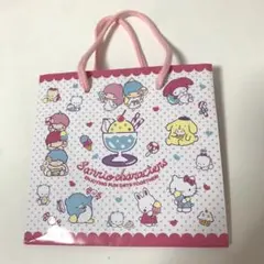 サンリオキャラクターズ 紙袋 小型 キティ マイメロディー ポムポムプリン