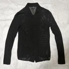 EMPORIO ARMANI Black Meshed Shirtのサムネイル