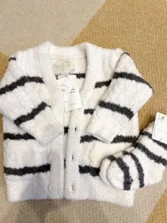 最終お値下げ！新品タグ付き　ジェラートピケ カーディガン　靴下セット