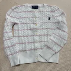 Ralph Lauren ケーブル編みカーディガン 110