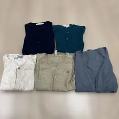 カーディガン　5点　まとめ売り