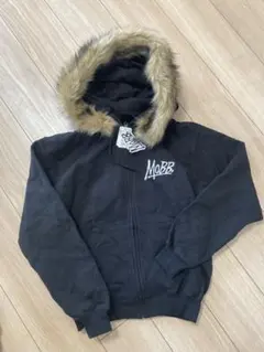 MOBB 黒 フード付きパーカー Mサイズ 黒 Mobb パーカー フード付き - メルカリ