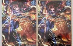 劇場版鬼滅の刃無限城編映画入場者特典 イラストボード善逸 獪岳　2枚セット