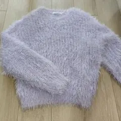 クリアランスセール　新品　AMERICAN HOLIC ライラック色 ニットのサムネイル