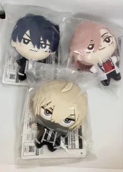 桃源暗鬼　一番くじ　F賞　ぬいぐるみマスコット　一ノ瀬四季　花魁坂京夜　皇后崎迅