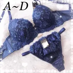 4/3再販❣️ディープフラワー♥️ブラジャー&Tバックセット✨エメフィール系
