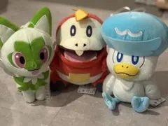 ポケモンキッズ 当選品 ニャオハ ホゲータ クワッス クリアVER - メルカリ