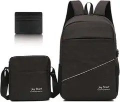 ✨リュック ショルダーバッグ 2点セット USB充電ポート 最大16インチPC