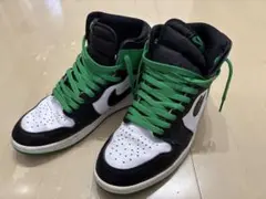 エア ジョーダン 1 ハイ セルティックス ブラック アンド ラッキー グリーン