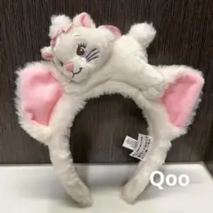 香港ディズニー マリーちゃん ぬいぐるみカチューシャ 新品タグ付き